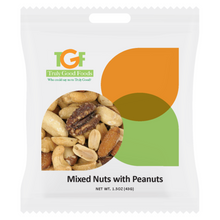 Mixed Nuts with Peanuts – 120 pack 1.5oz mini snack bags