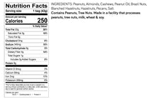 Mixed Nuts with Peanuts – 120 pack 1.5oz mini snack bags