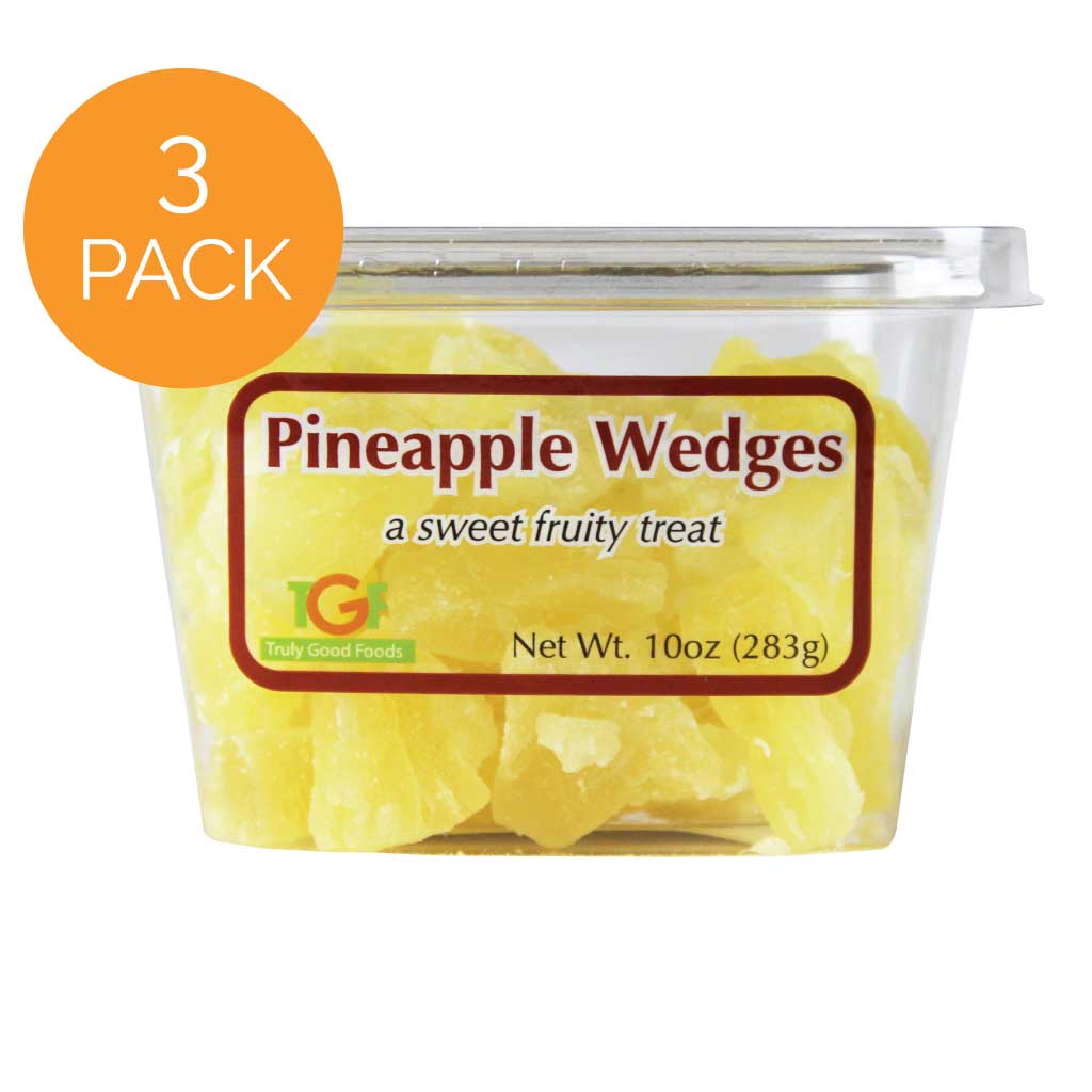 Pineapple Wedges – 3 pack, 10oz cubes