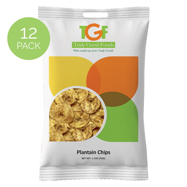 Plantain Chips – 12 pack, 1.5oz snack bags