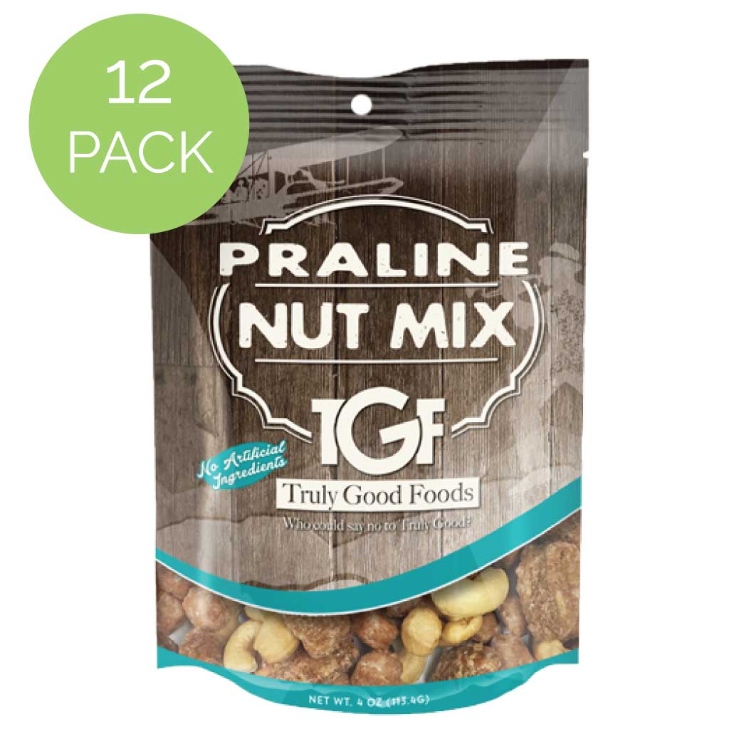 Praline Nut Mix – 12 pack, 4oz SUR bags
