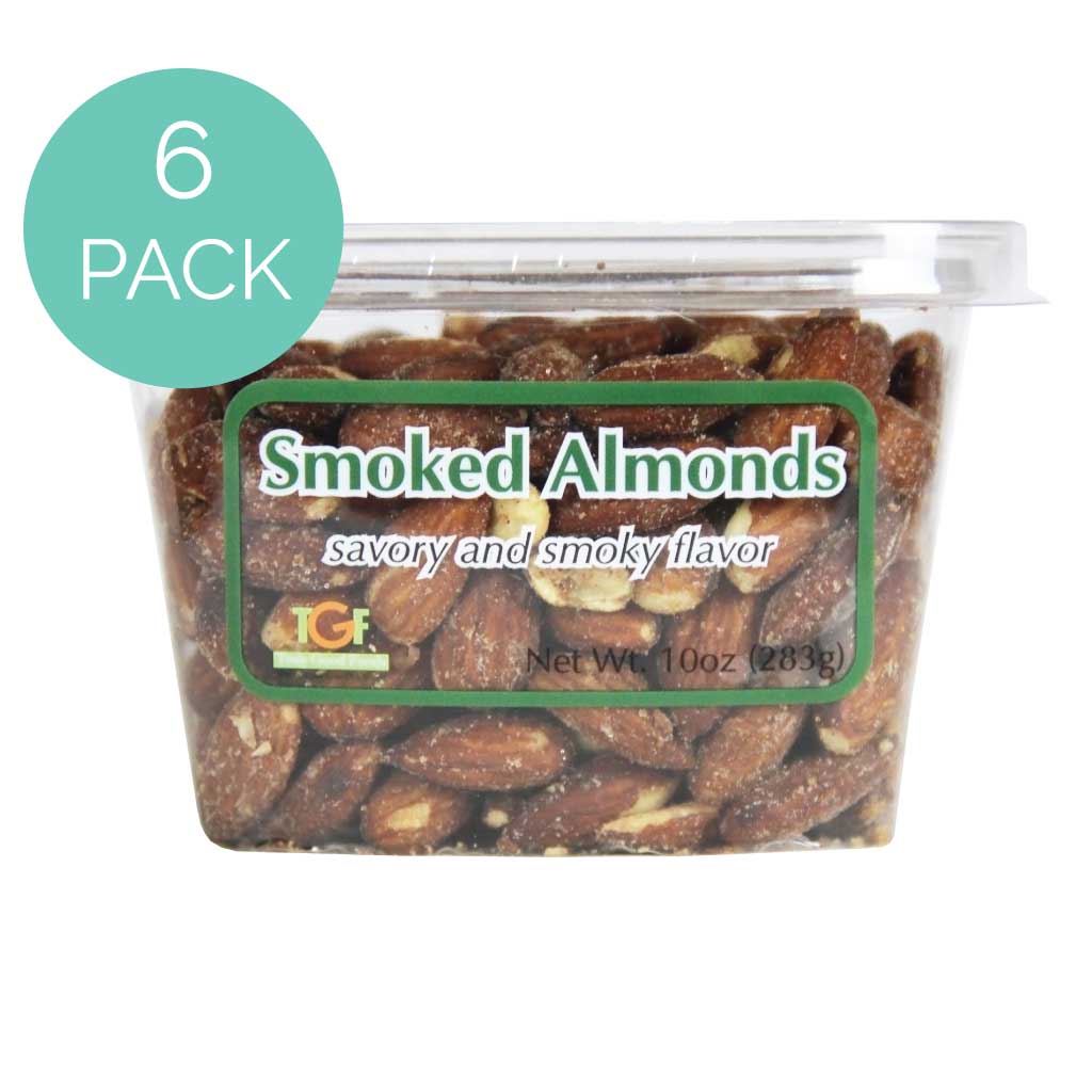 Smoked Almonds  – 6 pack, 10oz cubes