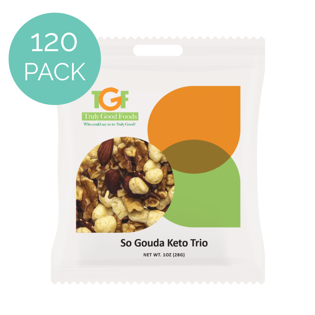 So Gouda Keto Trio – 120 pack, 1oz mini snack bags