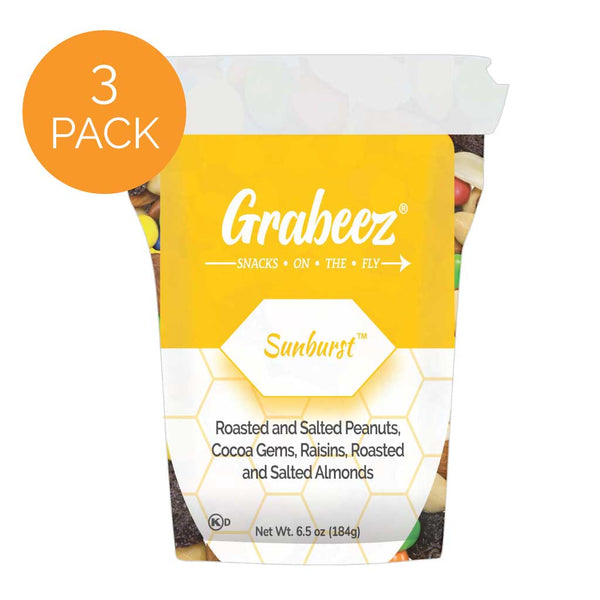 Sunburst™ – 3 pack, 6.5oz each Grabeez® Snack Cups