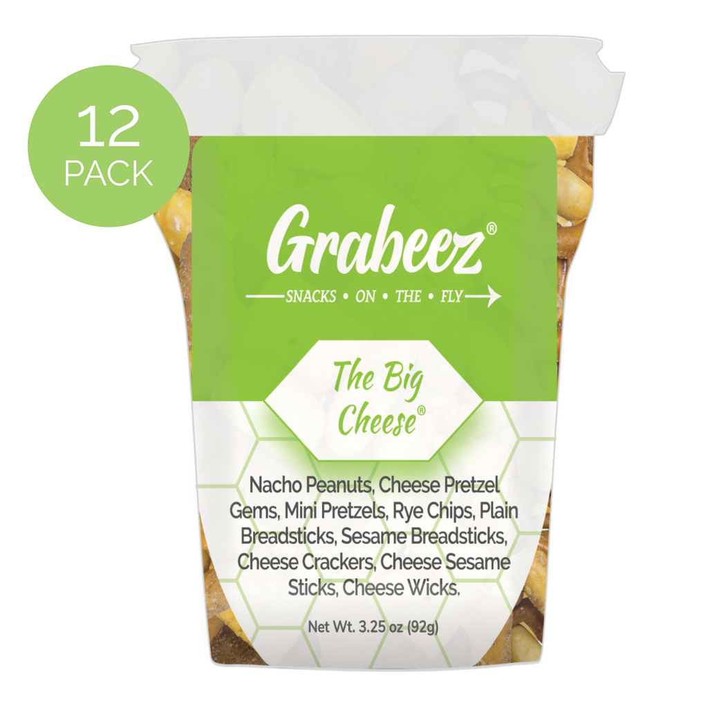 The Big Cheese®- 12 pack, 3.25oz each Grabeez® Snack Cups