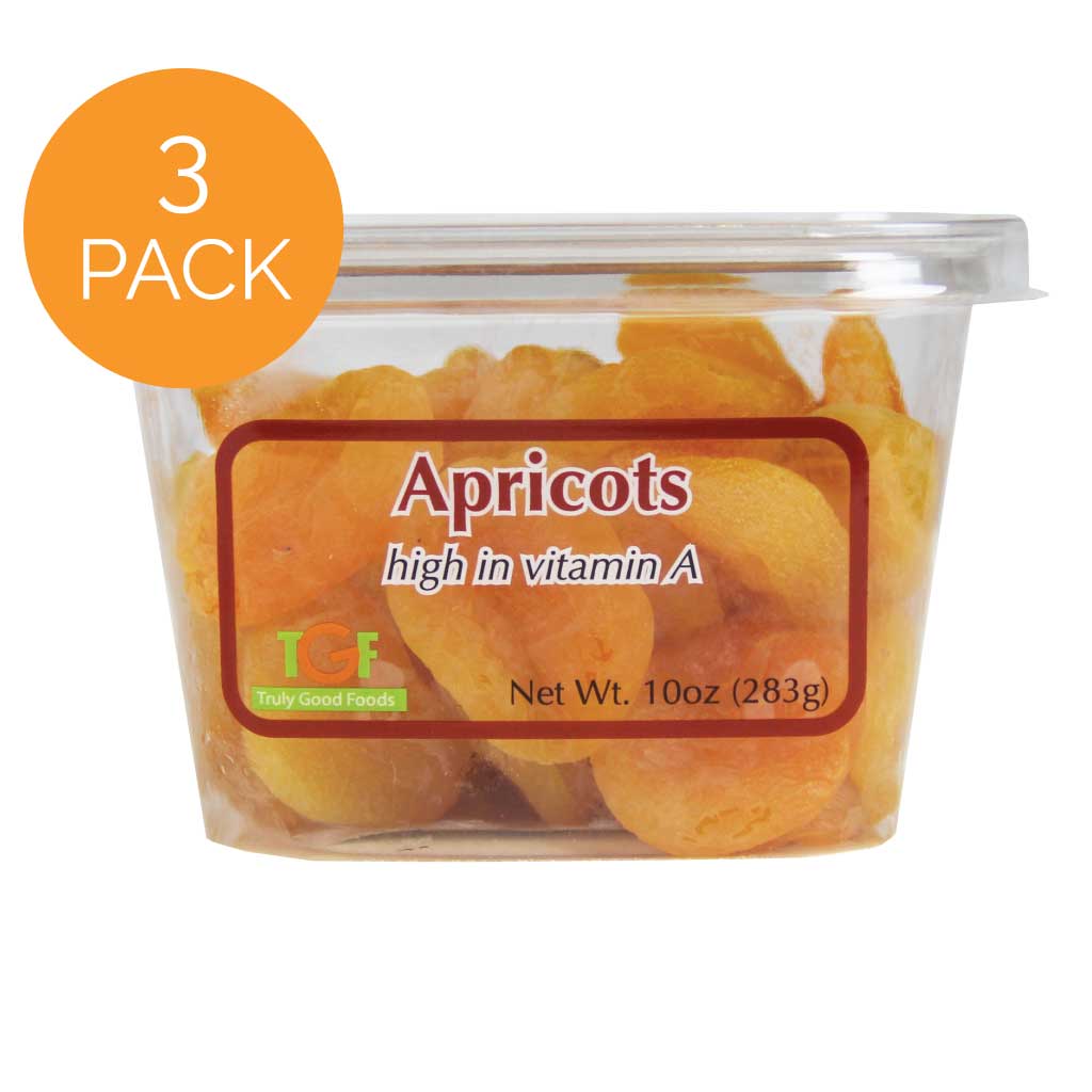 Apricots– 3 pack, 10oz cubes