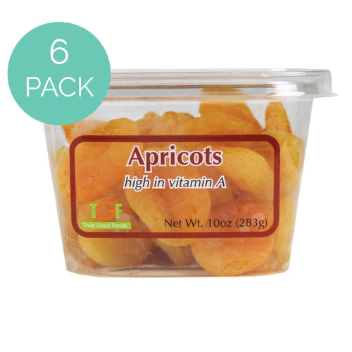 Apricots– 6 pack, 10oz cubes