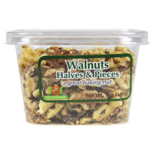 Walnut Halves & Pieces cubes- 6 pack, 7oz cubes
