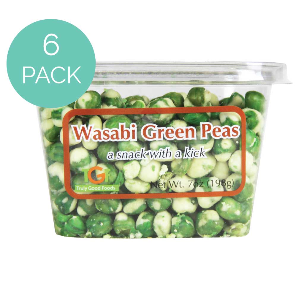 Wasabi Green Peas - 6 pack, 7oz cubes