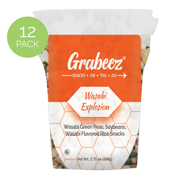 Wasabi Explosion – 12 pack, 3.75oz each Grabeez® Cups
