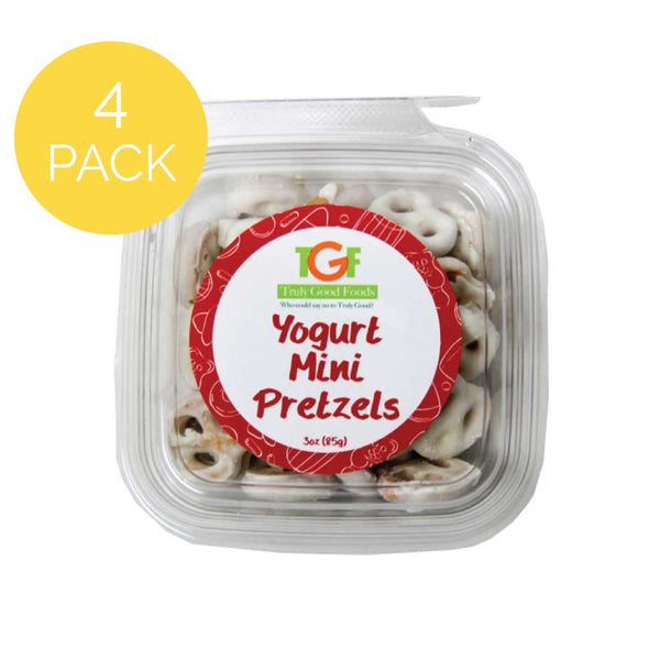Yogurt pretzel mini cube – 4 pack, 3.25oz