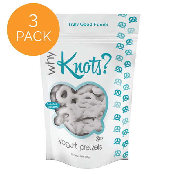 Yogurt Pretzels – 3 pack, 4.5oz SUR bags